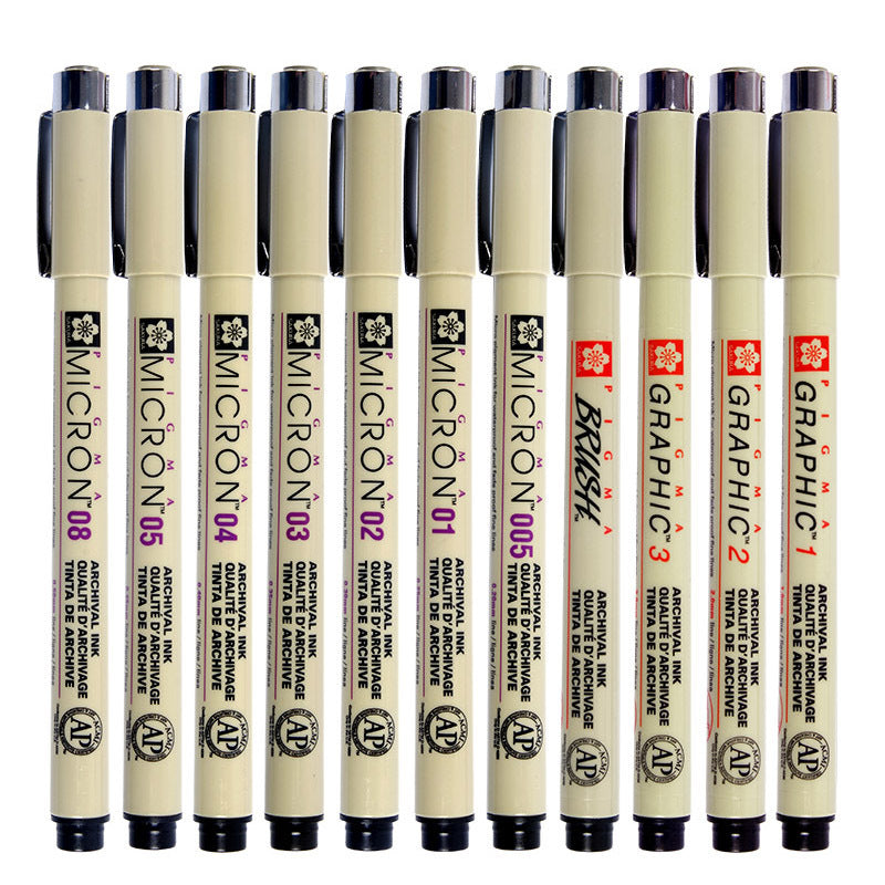 SAKURA Manga Precision Pen Set