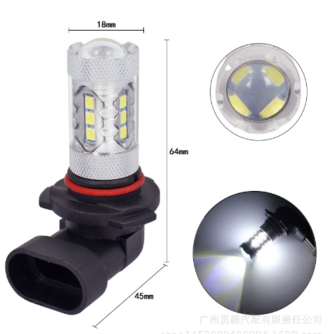 Japan Custom Focus Lens 80W 6000K Warm White Fog Light