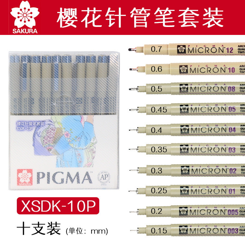 SAKURA Manga Precision Pen Set