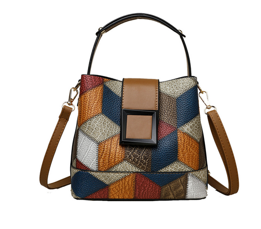 Trendy Checkered Crossbody